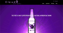 Desktop Screenshot of drinkcloud9.com